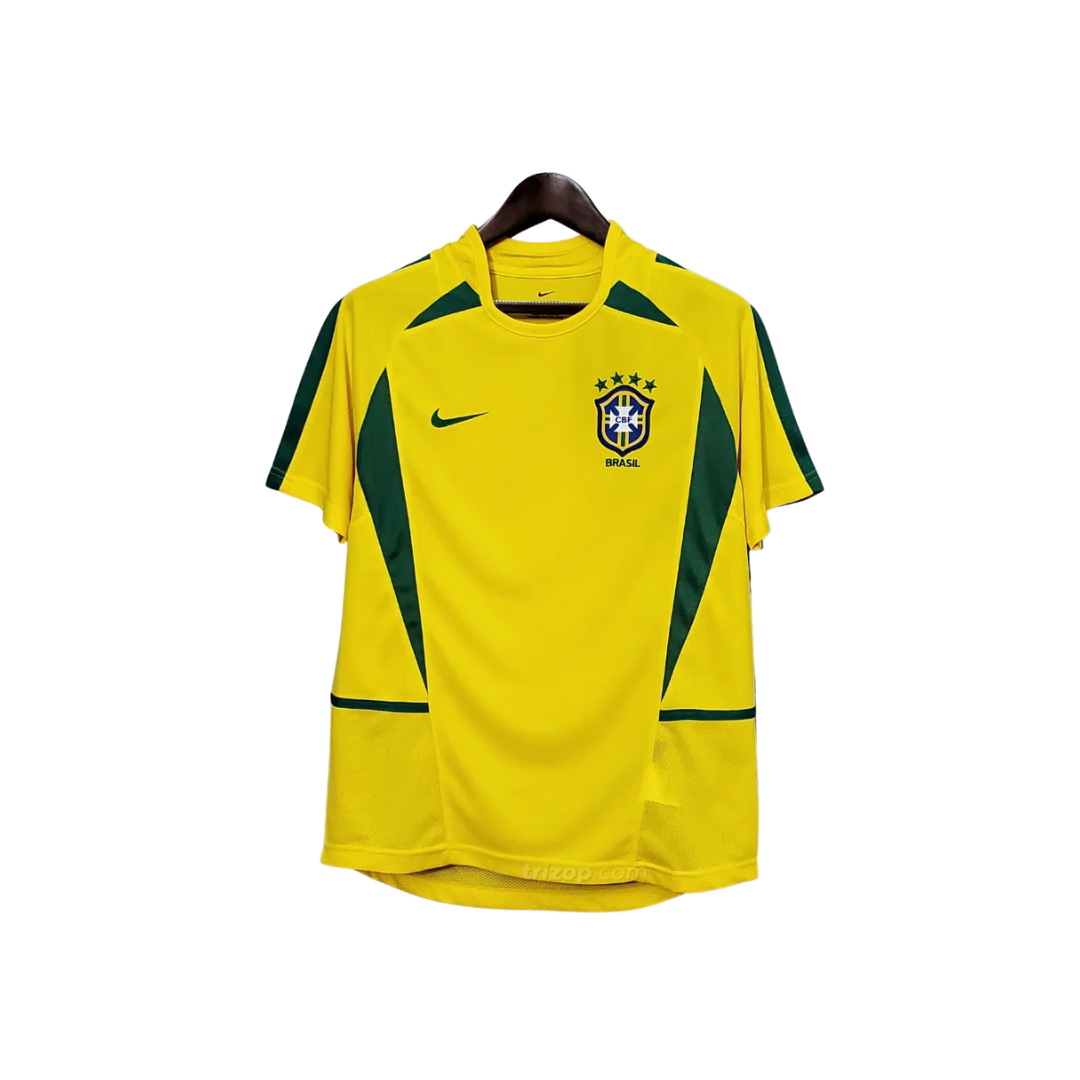 Selección de Brasil camiseta temporada 2002