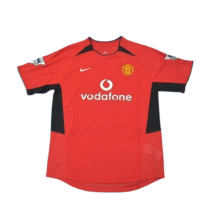 Manchester United camiseta temporada 2001-2002