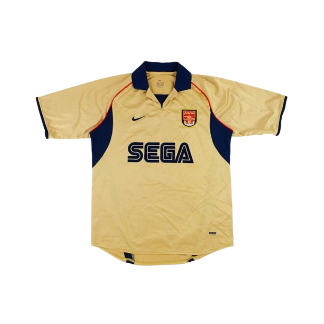 Arsenal camiseta temporada 2001-2002