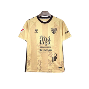Málaga cf x Delaossa colaboración camiseta
